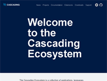 Tablet Screenshot of cascading.org